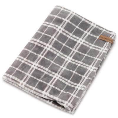 Коврик для животных Pet Fashion Bliss 2 70.5х94 см серый в клеточку (4823082441310) Винница - изображение 2