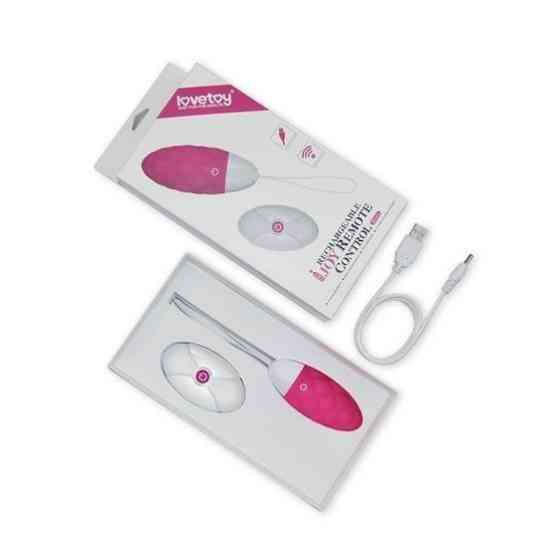 Віброяйце - IJOY Rechargeable Remote Control Egg Pink Sex Aura Київ