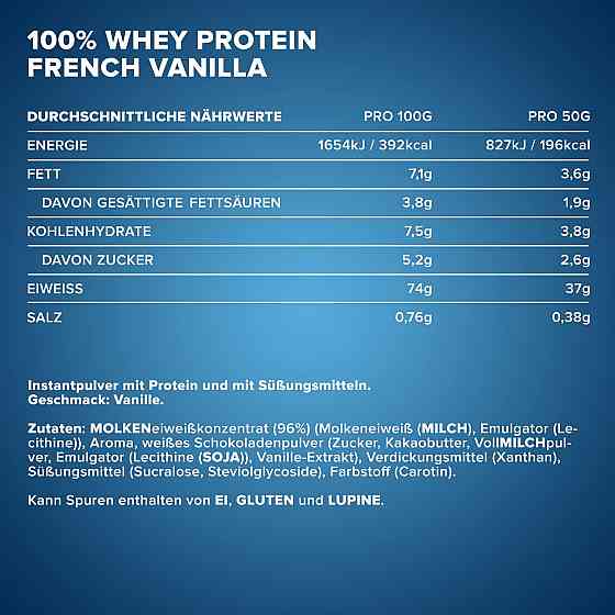 Протеїн Ironmaxx 100% Whey Protein 900 g (French vanilla) Луцьк