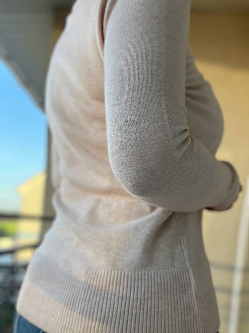 Гольф женский A-N 202 водолазка высокое горло, бежевый, one size Киев - изображение 4