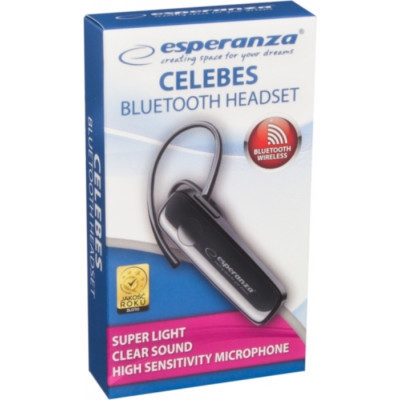 Bluetooth-гарнитура Esperanza Celebes Black (EH184K) Винница - изображение 3