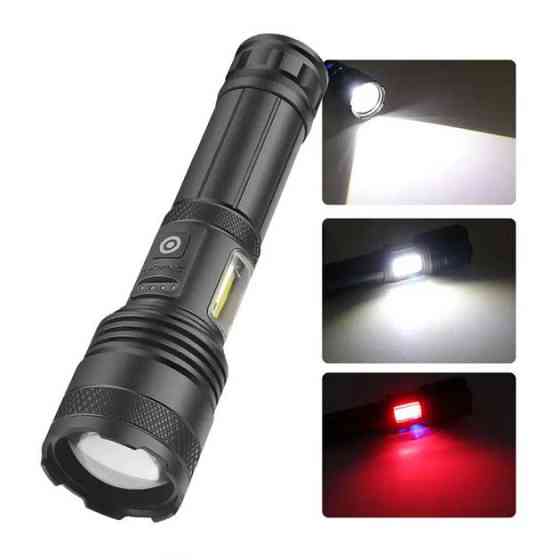 Ліхтарик police оригінал PLD-P815 PM10-TG+COB, Тактичні ліхтарі, Потужні JR-383 пошукові ліхтарі Київ