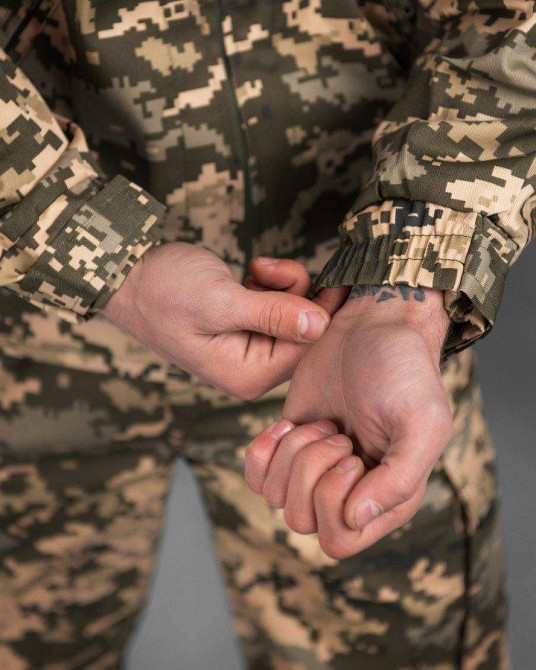 Чоловічий армійський костюм, літній військовий піксель, тактична форма зсу для військовослужбовців L Одеса - фото 7
