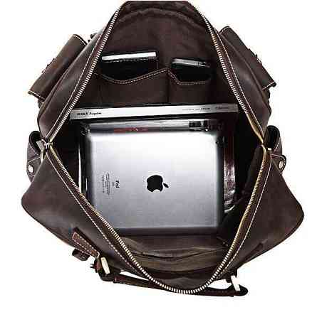 Сумка мужская Vintage 14052 Коричневая Киев