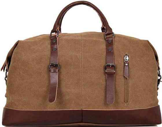 Сумка дорожня Vintage 14580 Коричнева Київ