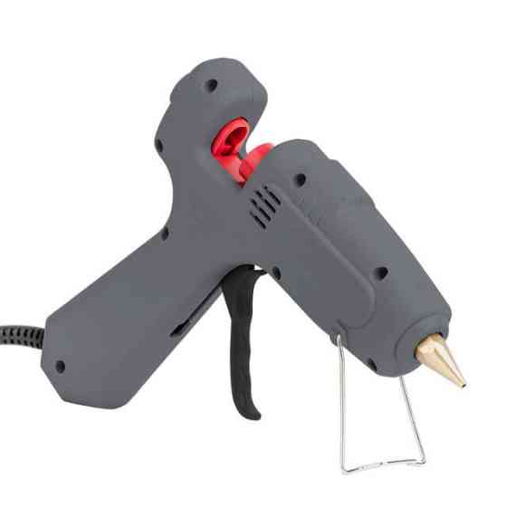 Пистолет клеевой 80(245) Вт, 215-230°C, под стержни 10,8-11,5 мм, 13-30 г/мин INTERTOOL RT-1104 Киев