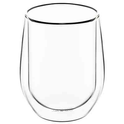 Набір склянок Ardesto з подвійними стінками BR 320 мл 2 шт прозорий (AR2637BR) Вінниця