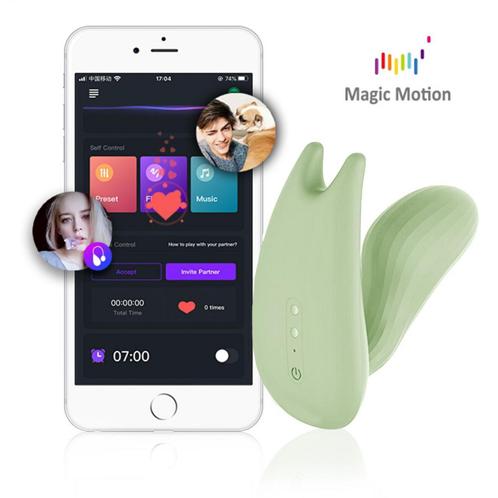 Смарт-вибратор Magic Motion Umi Green Sex Aura Киев - изображение 3