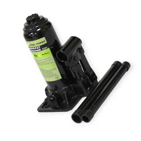 Домкрат гідравлічний 4 т, 180-350 мм (коробка) Steel Power Мукачево