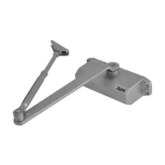 Дверний доводчик Dortec DT-64H Silver з фіксацією дверей у відчиненому положенні (63-00023) Київ