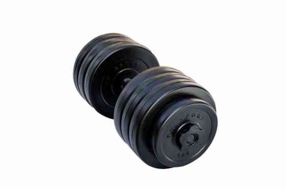 Гантель наборная Одна Long на 18 кг с ABS покрытием Гантели, гири, штанги и диски композитные Киев