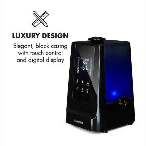 Зволожувач повітря VapoAir іонізатор 350 мл/год бак 5,5 л ароматизатор пульт дистанційного керування (Німеччина, Рівне