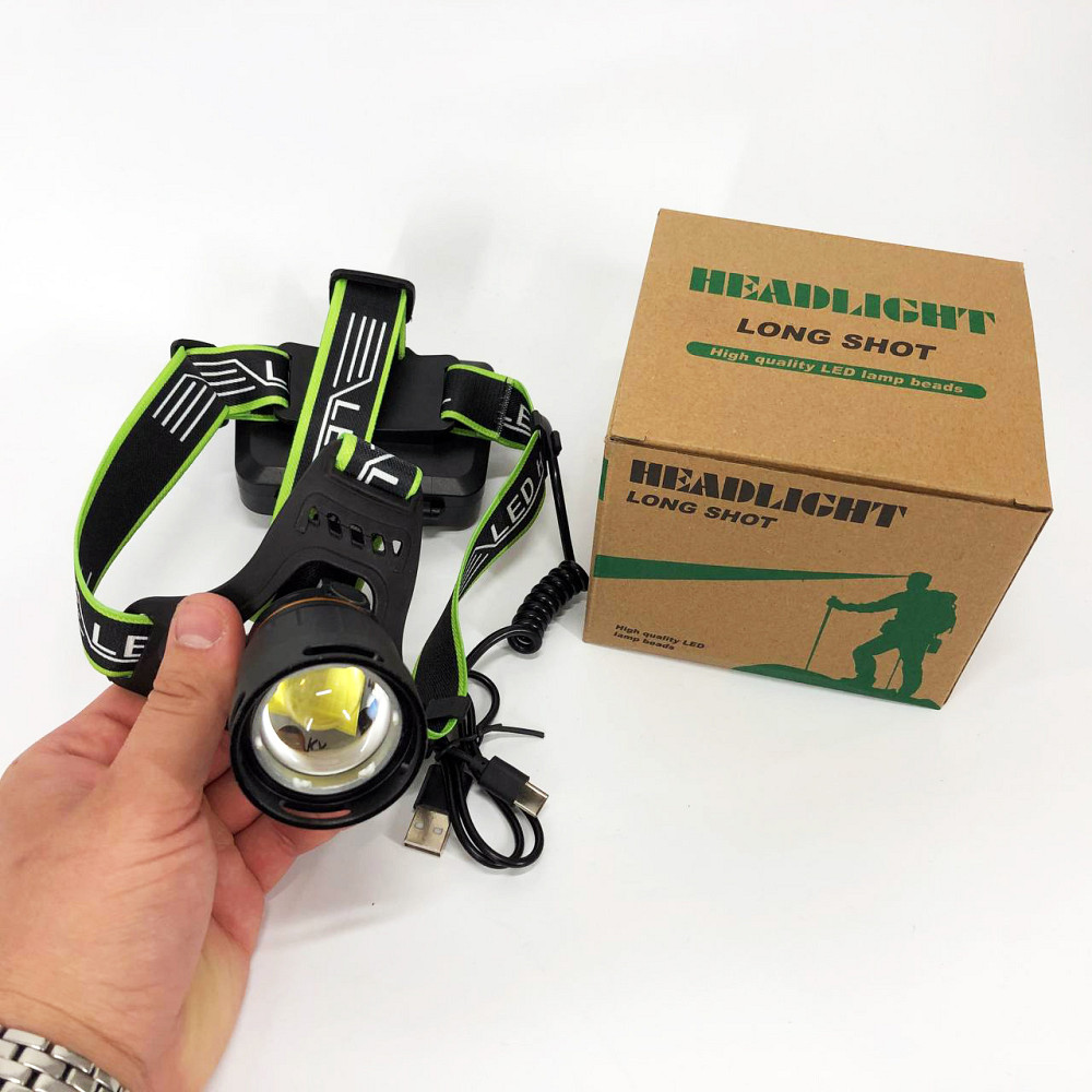 Налобные фонари для активных людей Bailong BL-A13-3-P360, Мощный фонарь для рыбалки UC-32 Ивано-Франковск - изображение 2