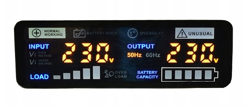 Гібридний ДБЖ інвертор Volt Polska SINUS PRO 500E 12 V 300 / 500 W (3SP050012E) Київ - фото 3