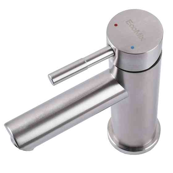 Змішувач для умивальника EcoMIX AISI-101-WH Луцьк