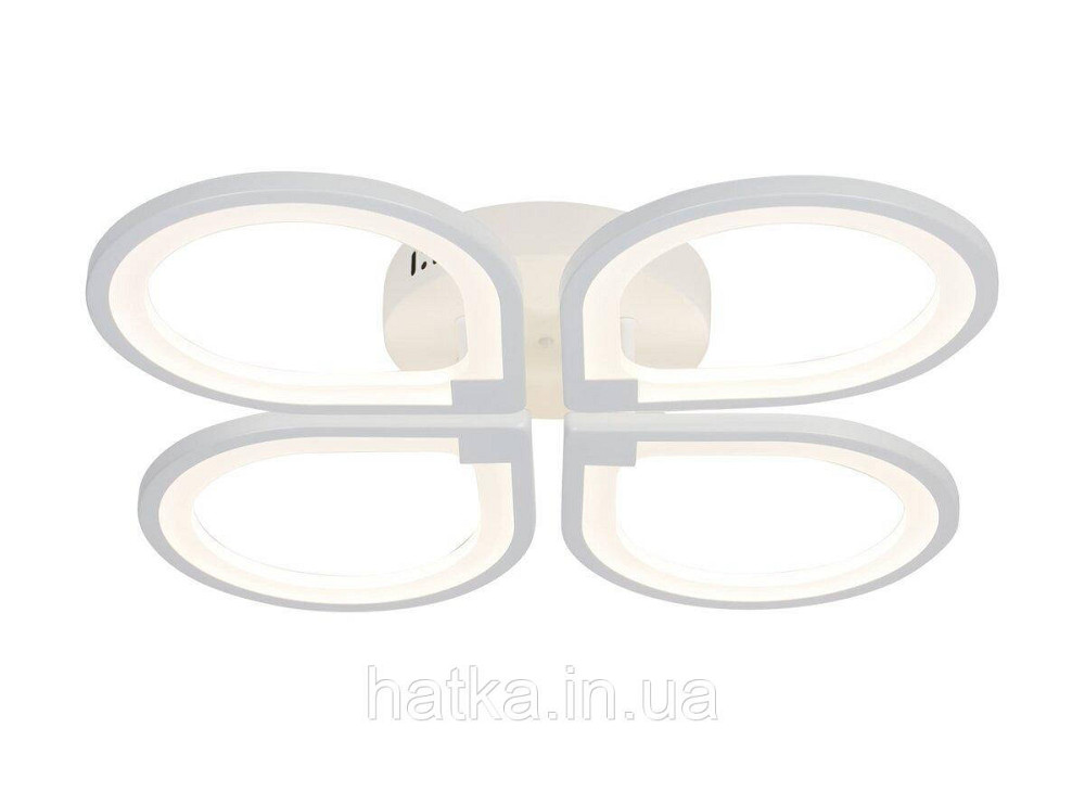 Люстра потолочная светодиодная VALESO 1143/4, LED 104W, с пультом, Белый Киев - изображение 1