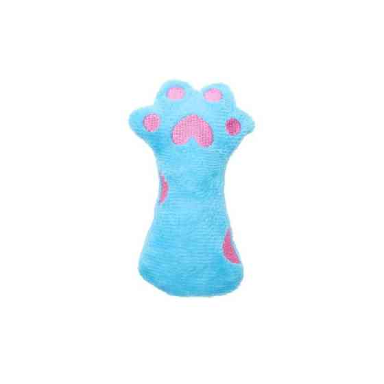 HIPPIE PET Іграшка для котів Лапка синя 10,5 см Київ