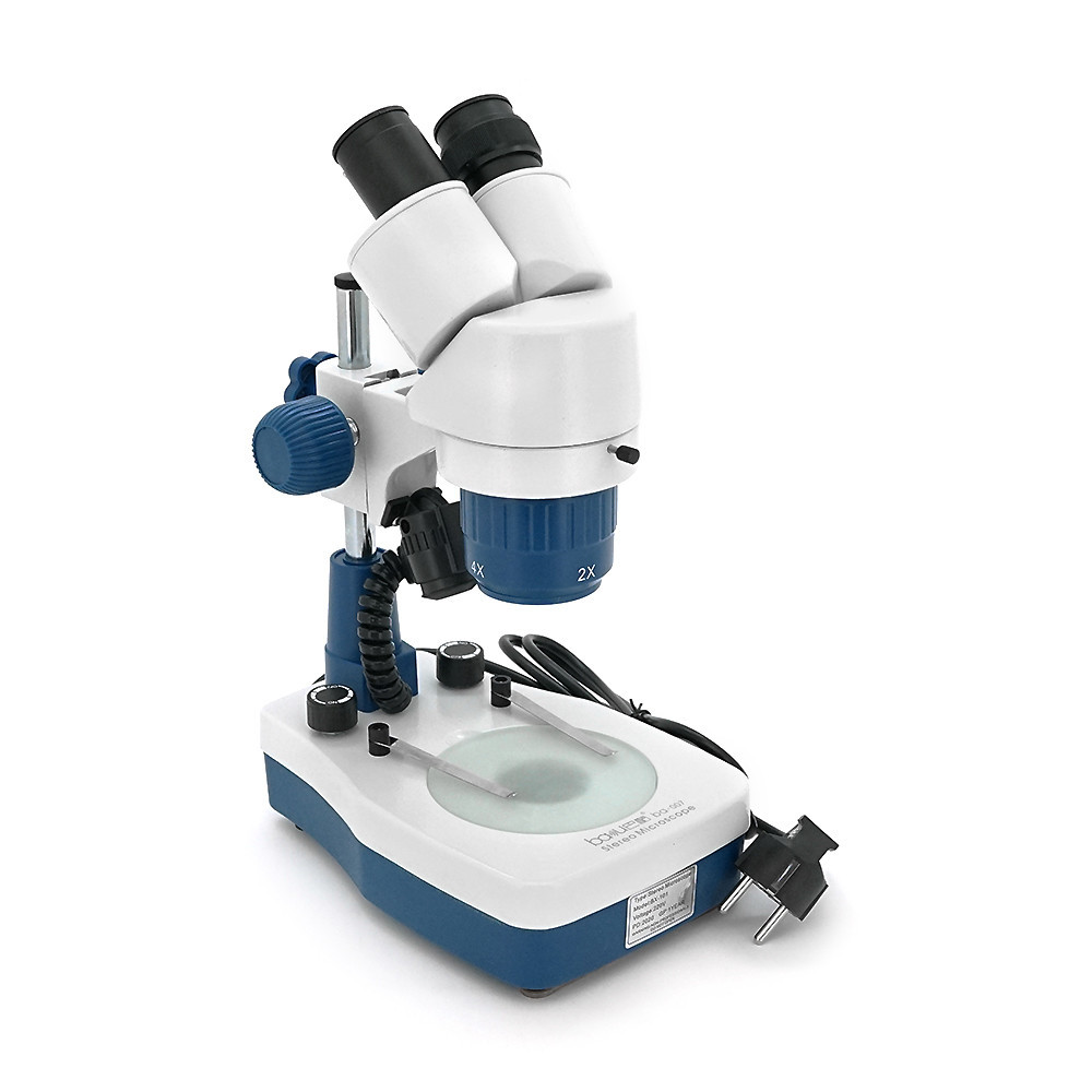 Мікроскоп бінокулярний BAKKU BA-007, Збільшення 20Х-40Х з підсвіткою, Внутр. БП 220В (340 * 285 * 150) 2,7 кг Київ - фото 1