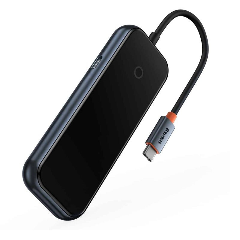 USB-хаб Baseus AcmeJoy 4-Port Type-C Темно-сірий Київ - фото 5