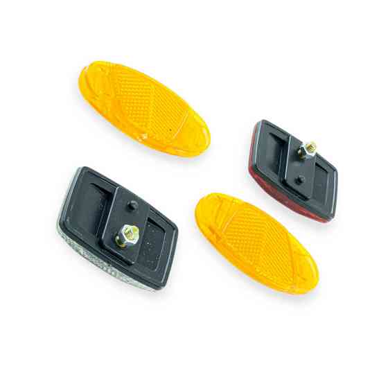 Велонабір (1 білий, 1 червоний, 2 жовті) катафотів Мукачево