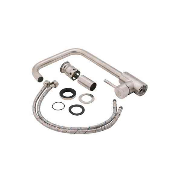 Смеситель для кухни Lidz 12 32 015F-7, никель Киев