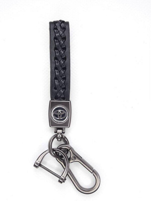 Брелок для ключів плетінь з карабіном Toyota Вінниця - фото 1