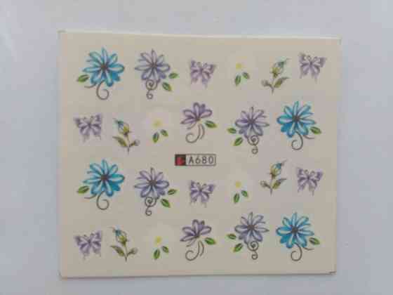 Водные наклейки для ногтей А680 Киев