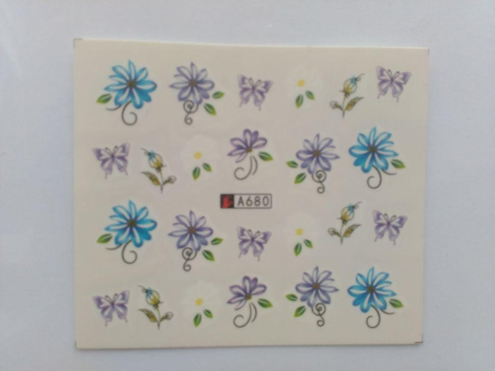 Водные наклейки для ногтей А680 Киев - изображение 1