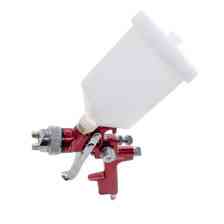 Пистолет покрасочный HVLP d-1.4 с верх. пласт. бачком 600мл RED PROF Мукачево