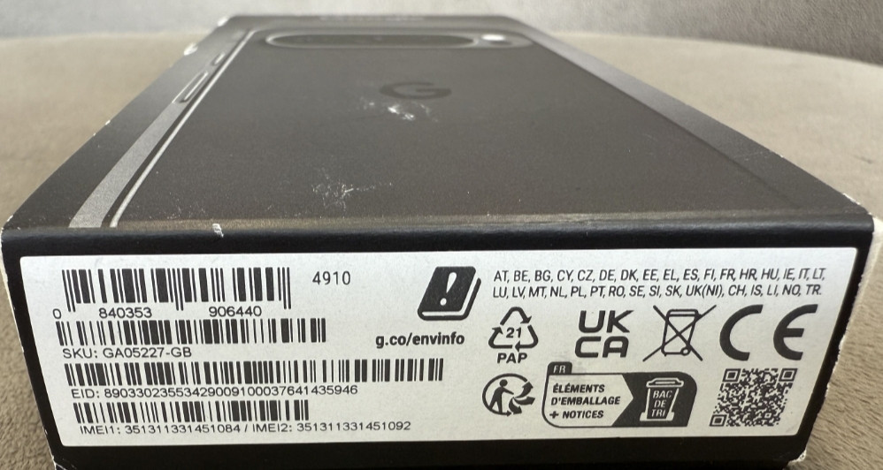 Смартфон Google Pixel 9 Pro 16/128Gb Obsidian ( Global Version) Киев - изображение 1