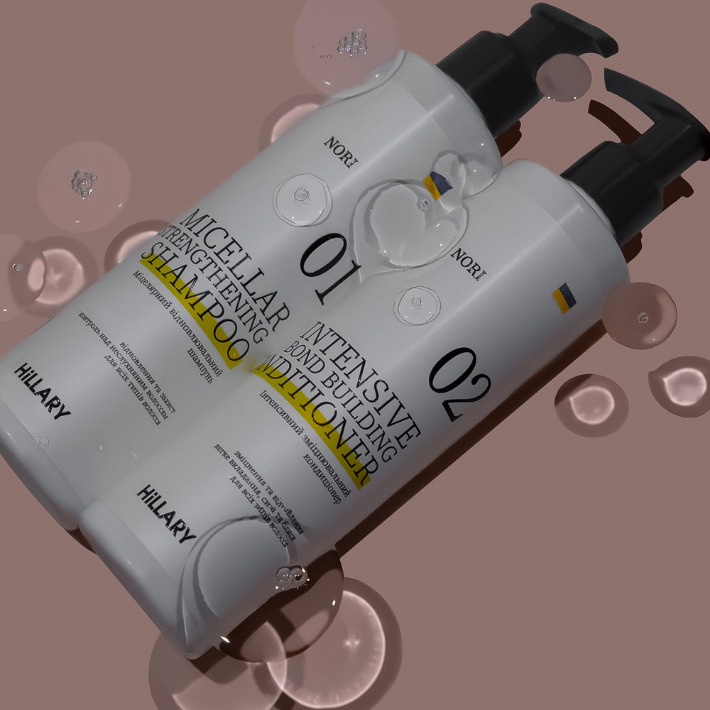 Мицеллярный восстанавливающий шампунь Norи Hillary Nori Micellar Strengthening Shampoo, 250 мл Киев - изображение 2