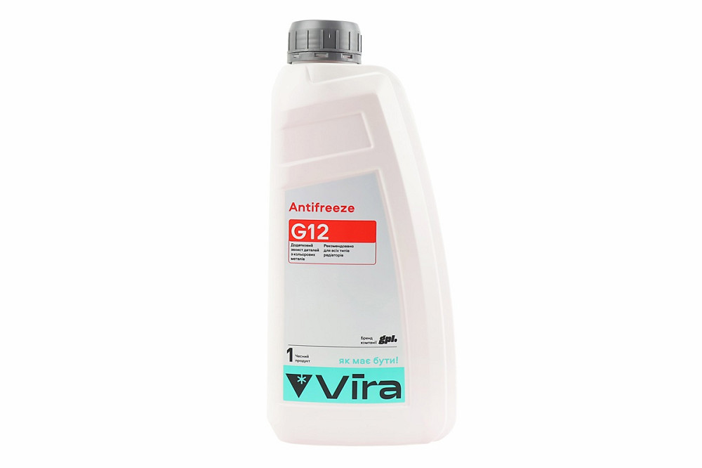 Рідина охолоджуюча -40°C "АНТИФРИЗ G12", червона 1L Київ - фото 1