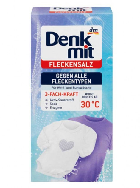 КИСЛОРОДНЫЙ ПЯТНОВЫВОДИТЕЛЬ С НАТУРАЛЬНОЙ СОДОЙ DENKMIT, 0,5 KG (ГЕРМАНИЯ) Львов - изображение 1