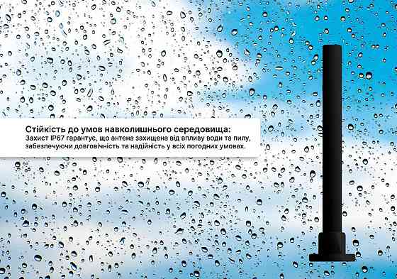 Автомобільна антена Mobile Guard 4G LTE 10 dBi (6985435) Київ