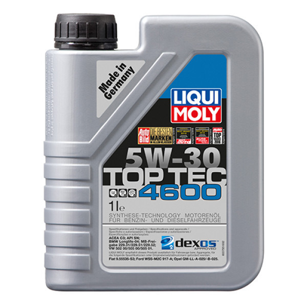 LIQUI MOLY Синтетична моторна олива - Top Tec 4600 5W-30 1л. Киев - изображение 1