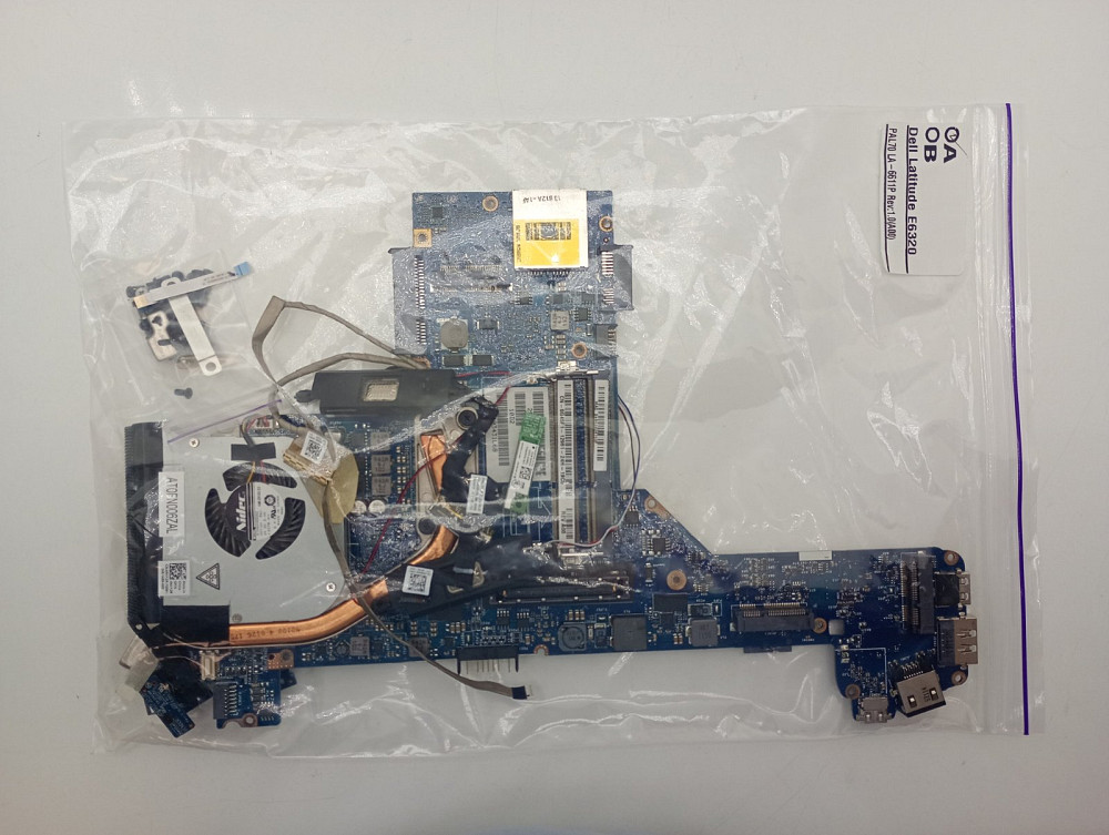 Материнська плата для ноутбука Dell Latitude E6320 (Б клас) Луцк - изображение 1