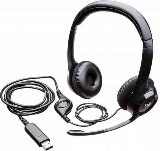 Гарнітура Logitech H390 USB (981-000406) Чорний Харків