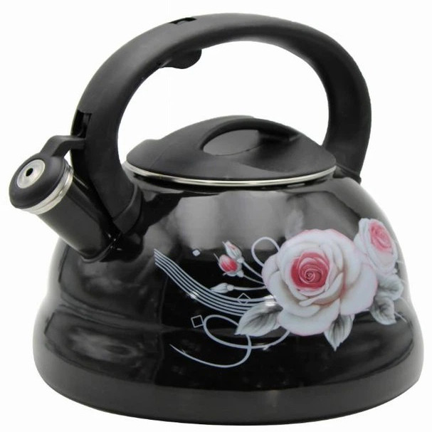 Гарний чайник для плит Edenberg EB-12610 3л, Чайник зі свистком з одинарним дном на кухню 3 л BG-92 Львів - фото 1