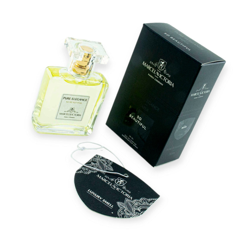 Ароматизатор спрей + лист marcel victoria pure elegance paper 50 мл 