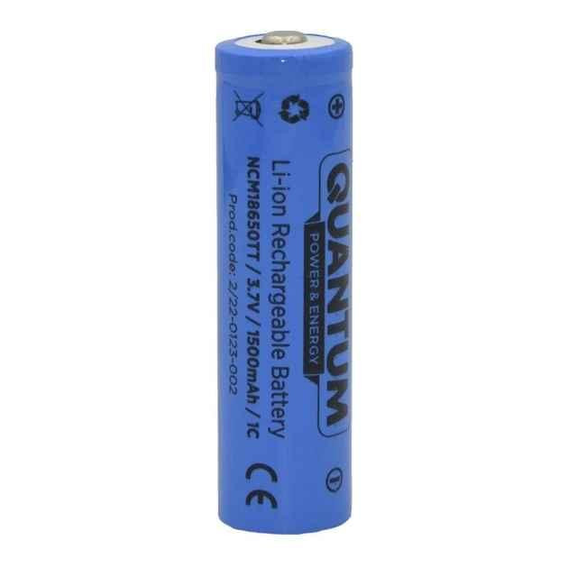 Акумулятор літій-іонний Quantum Li-ion INR18650 3350 mAh, 3C з клемн виступом 1 шт Рівне - фото 1