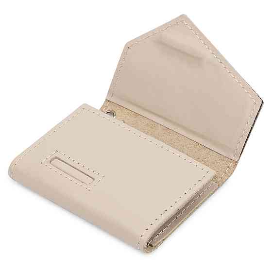 Небольшая кожаная ключница GRANDE PELLE 11523 Бежевый Киев