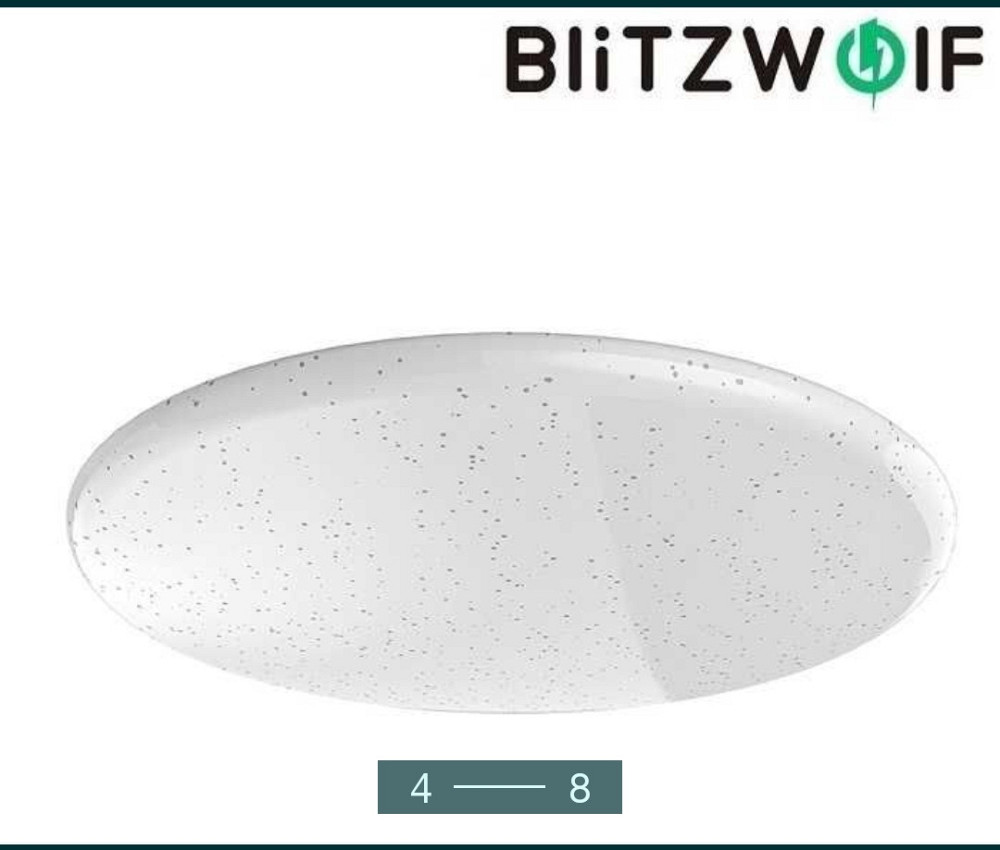 Розумний стельовий світильник LED-лампа Blitzwolf BW — LT20 24 W з APP Київ - фото 4