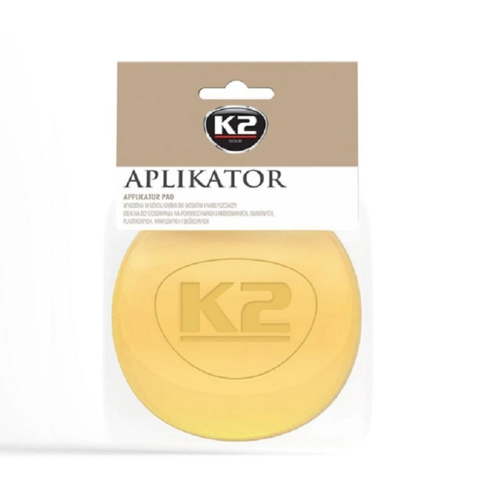 Губка-аплікатор для восків та поліролів K2 GOLD APLIKATOR Киев - изображение 1