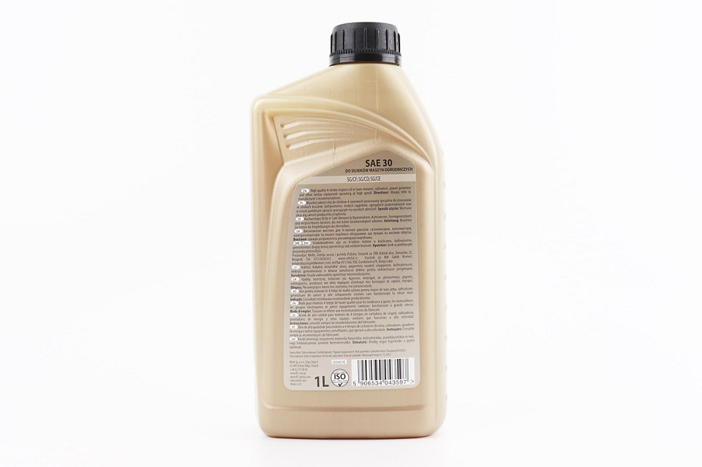 Олива SAE 30 - напівсинтетична універсальна, "GARDEN OIL" 1L Киев - изображение 2