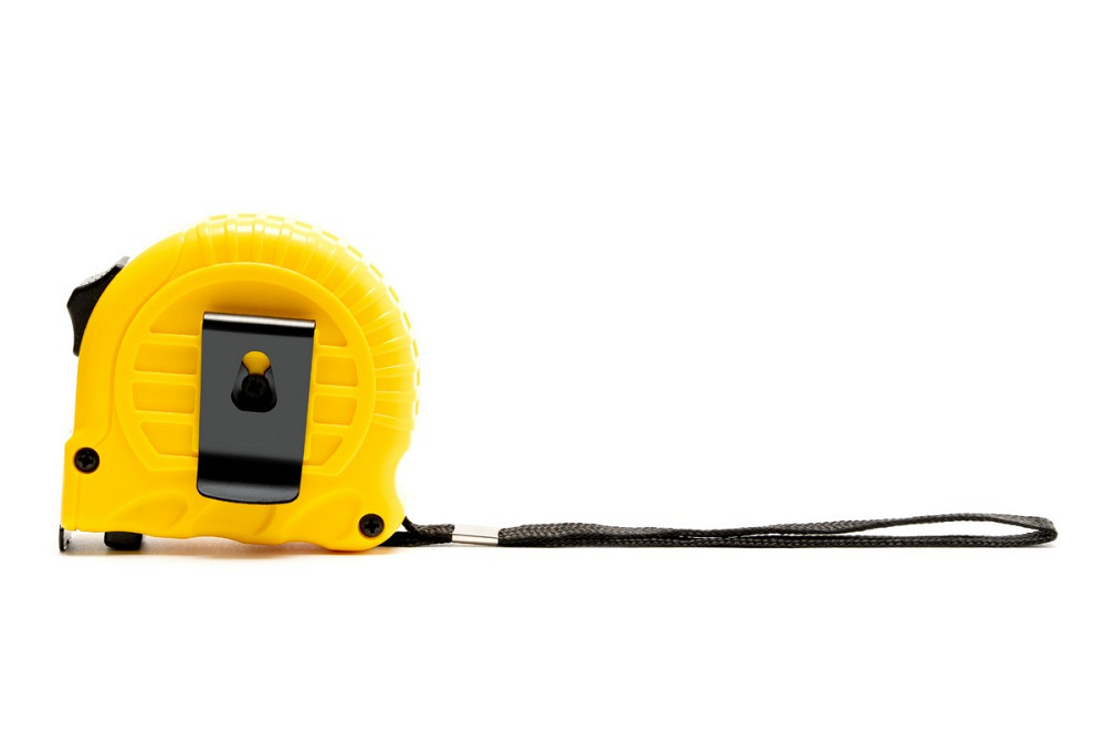 MASTERTOOL Рулетка MASTERTOOL 5 м×19 мм фіксатор полотна кнопка STOP протиковзний гачок 12 шт S Киев - изображение 3