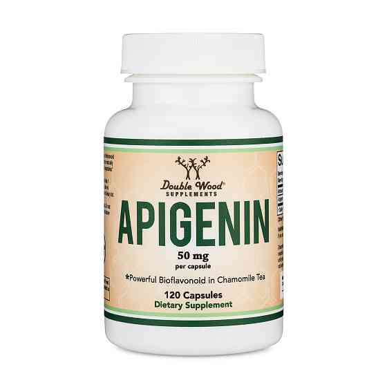 Апігенін Double Wood Apigenin 50 mg, 120capsules Луцьк