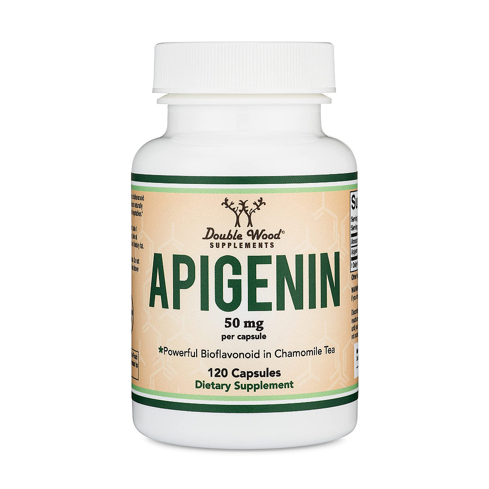 Апігенін Double Wood Apigenin 50 mg, 120capsules Луцьк - фото 1