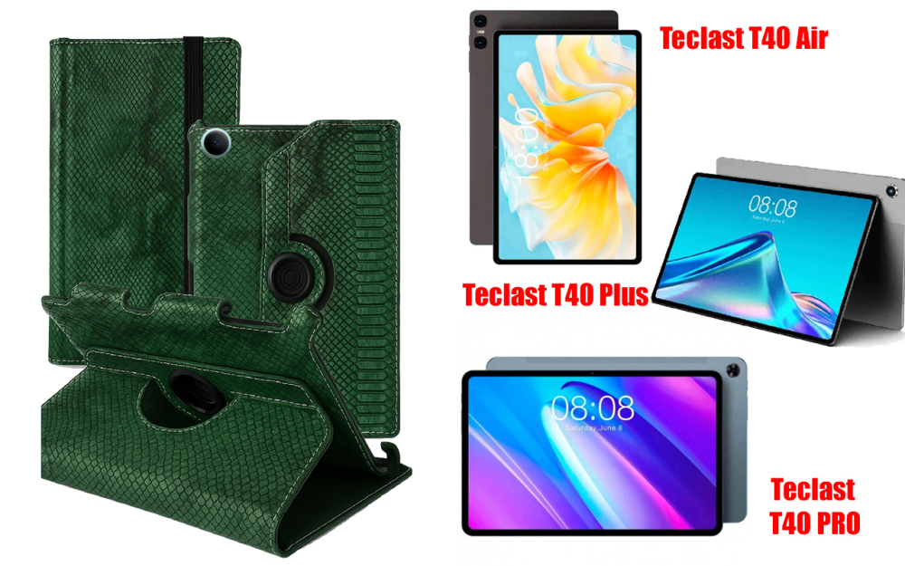 Чохол Spinner360 для планшета Teclast T40 Air, T40 Plus, T40 PRO, колір Reptyliya Київ - фото 1