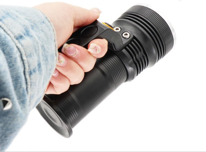 Фонарик аккумуляторный ручной BL-801 (Черный) Винница - изображение 4