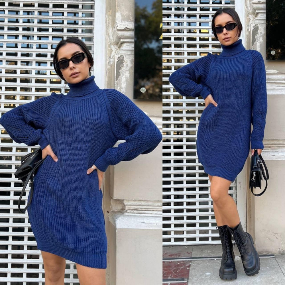 Жіноча стильна однотонна сукня-туніка з горлом.42-50р. Київ - фото 5